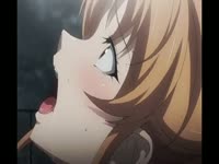 Sperm dripping down anime girls' cheeks
